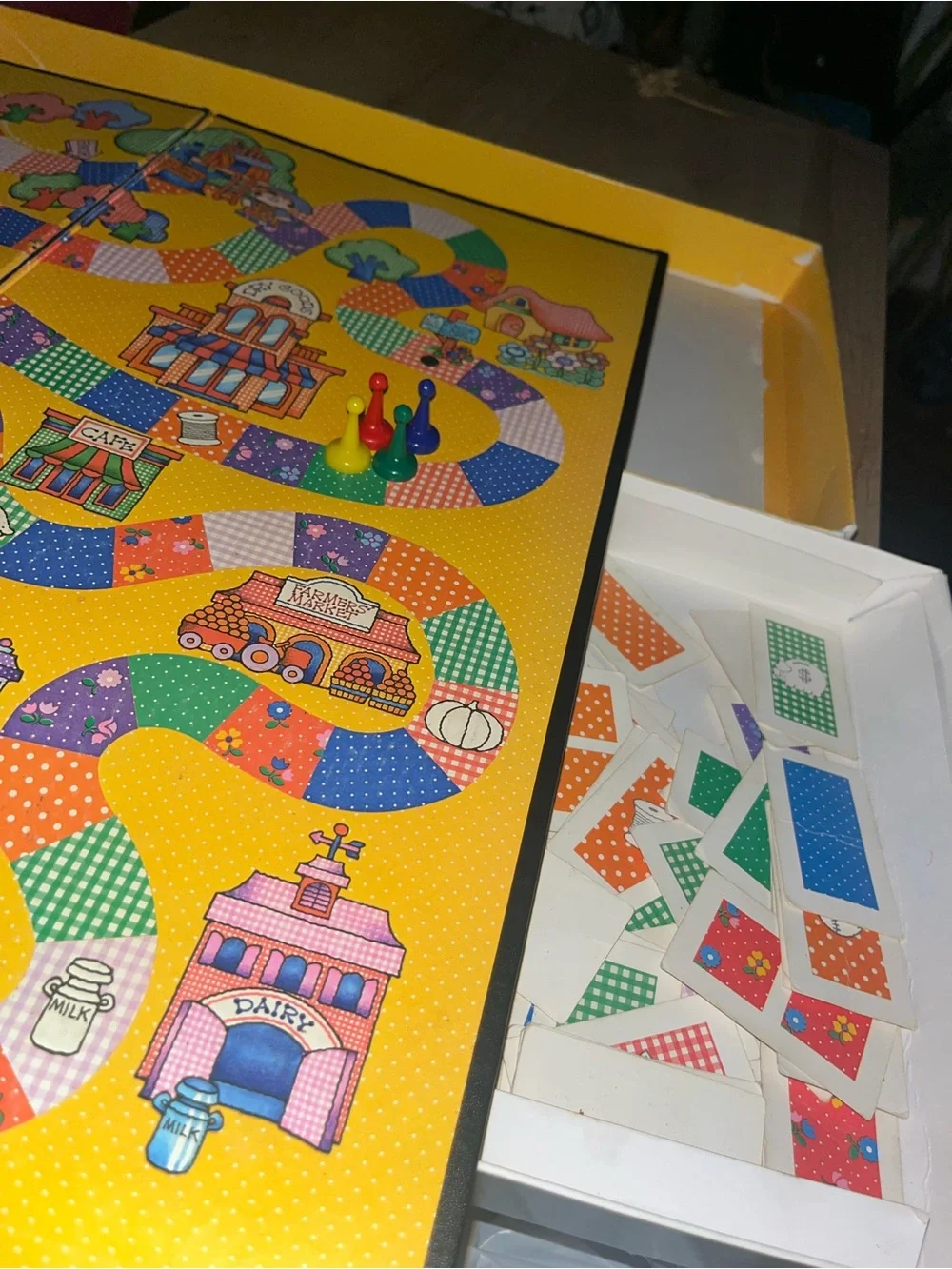 The Road to the Patchwork Forest Calico Crossings Board Game from Current